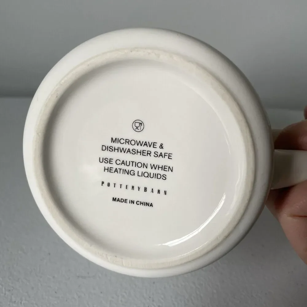 Pottery Bran Stewart Plaid Alphabet 